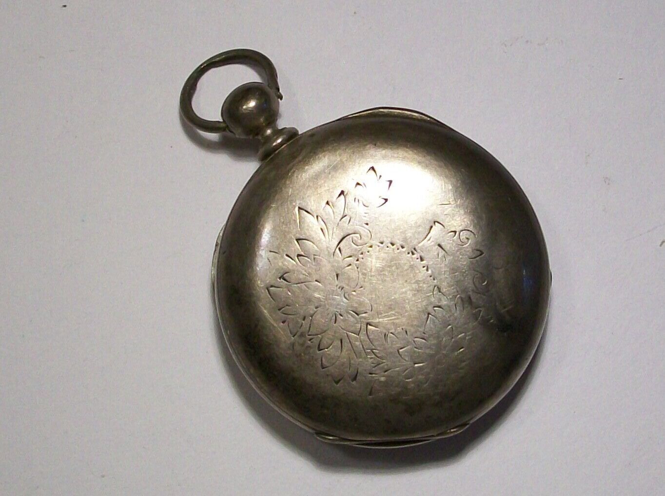 ANTIQUE 1800s NEWPORT COIN SILVER ELGIN KEY WIND POCKET WATCH THICK CRYSTAL!!!!!