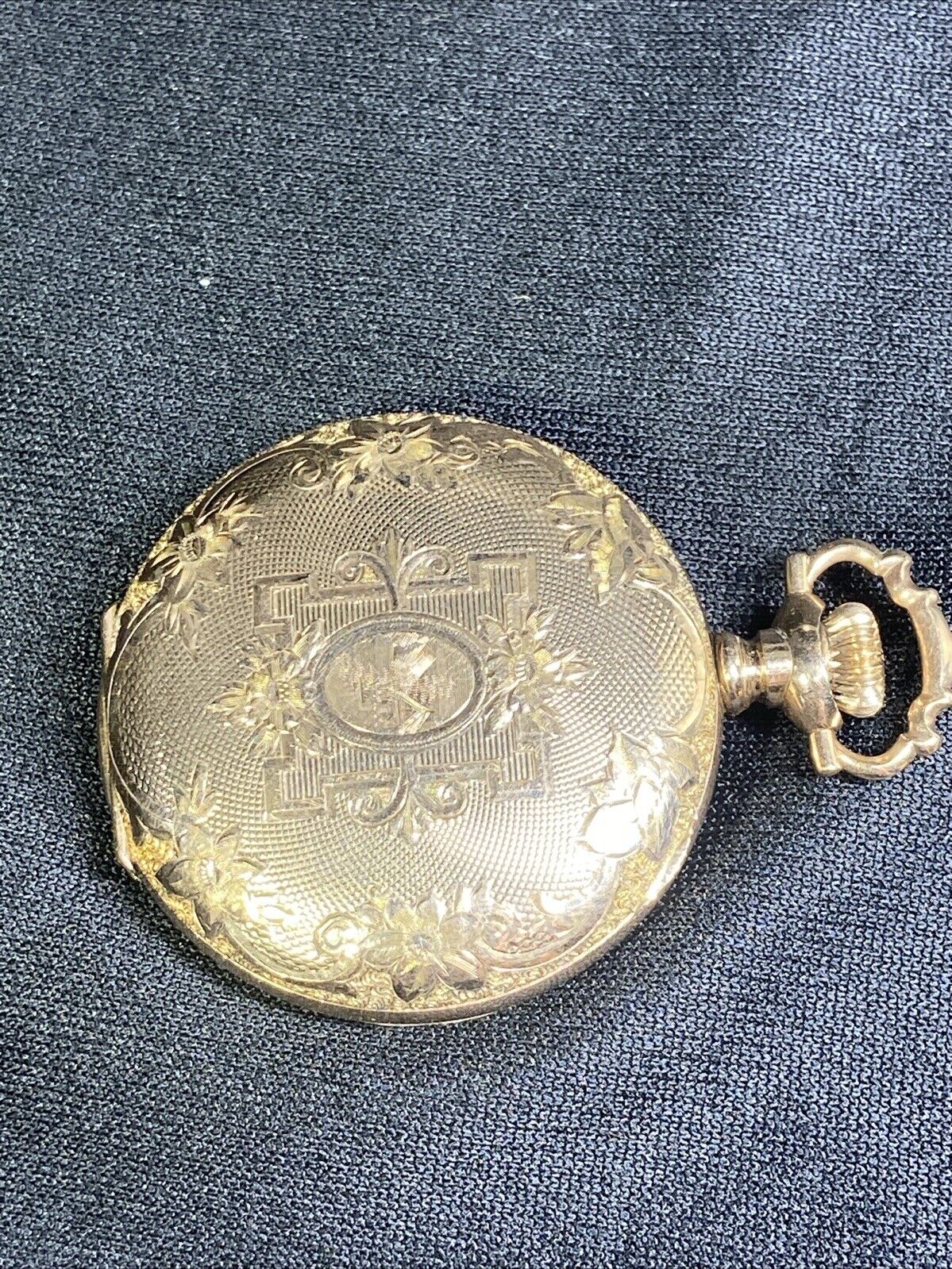 Vtg Rare Sim Peirson’s & Troy NY Pocket Watch Runs Late 1800’s Engraved 1909
