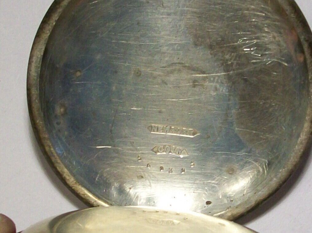 ANTIQUE 1800s NEWPORT COIN SILVER ELGIN KEY WIND POCKET WATCH THICK CRYSTAL!!!!!