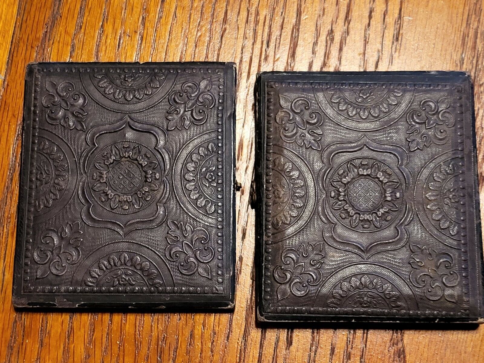 1800's Ambrotype Photograph Young MAN Tinted GOLD POCKET WATCH 9th Plate & Case