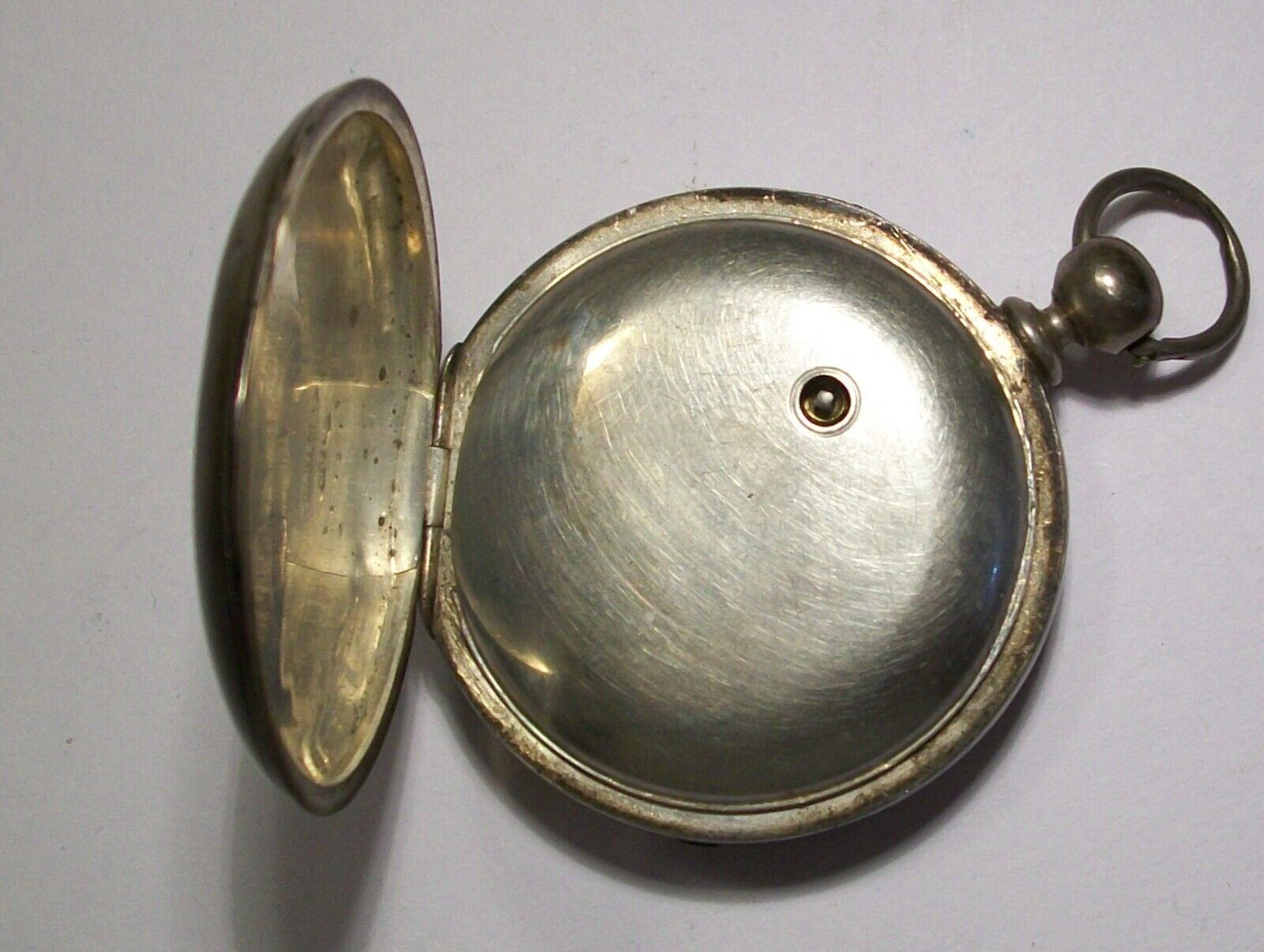 ANTIQUE 1800s NEWPORT COIN SILVER ELGIN KEY WIND POCKET WATCH THICK CRYSTAL!!!!!