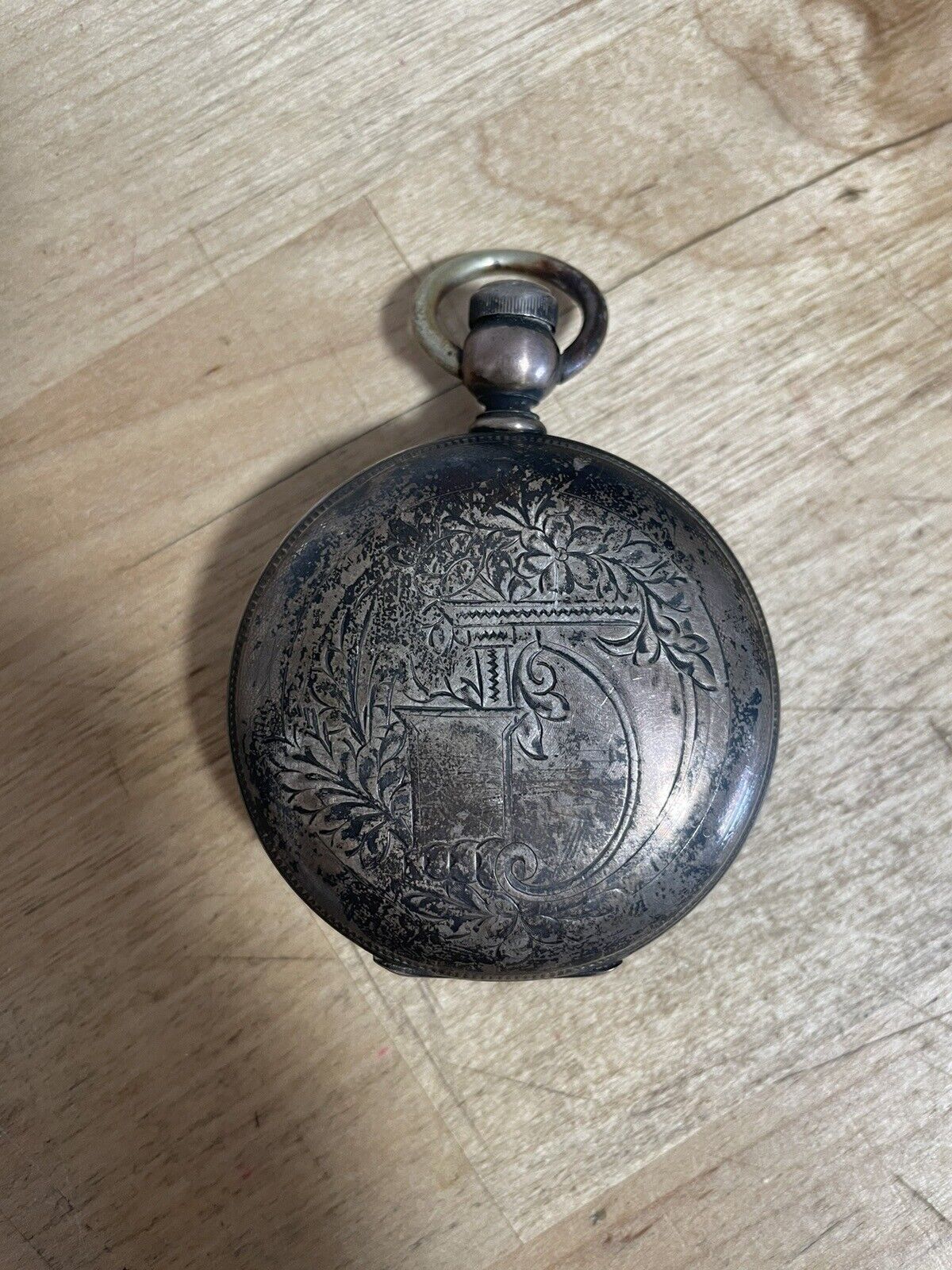 Antique 1800s Rockford Watch Co Size 18s Model 1 9J Pocket Watch Dueber Coin Cas