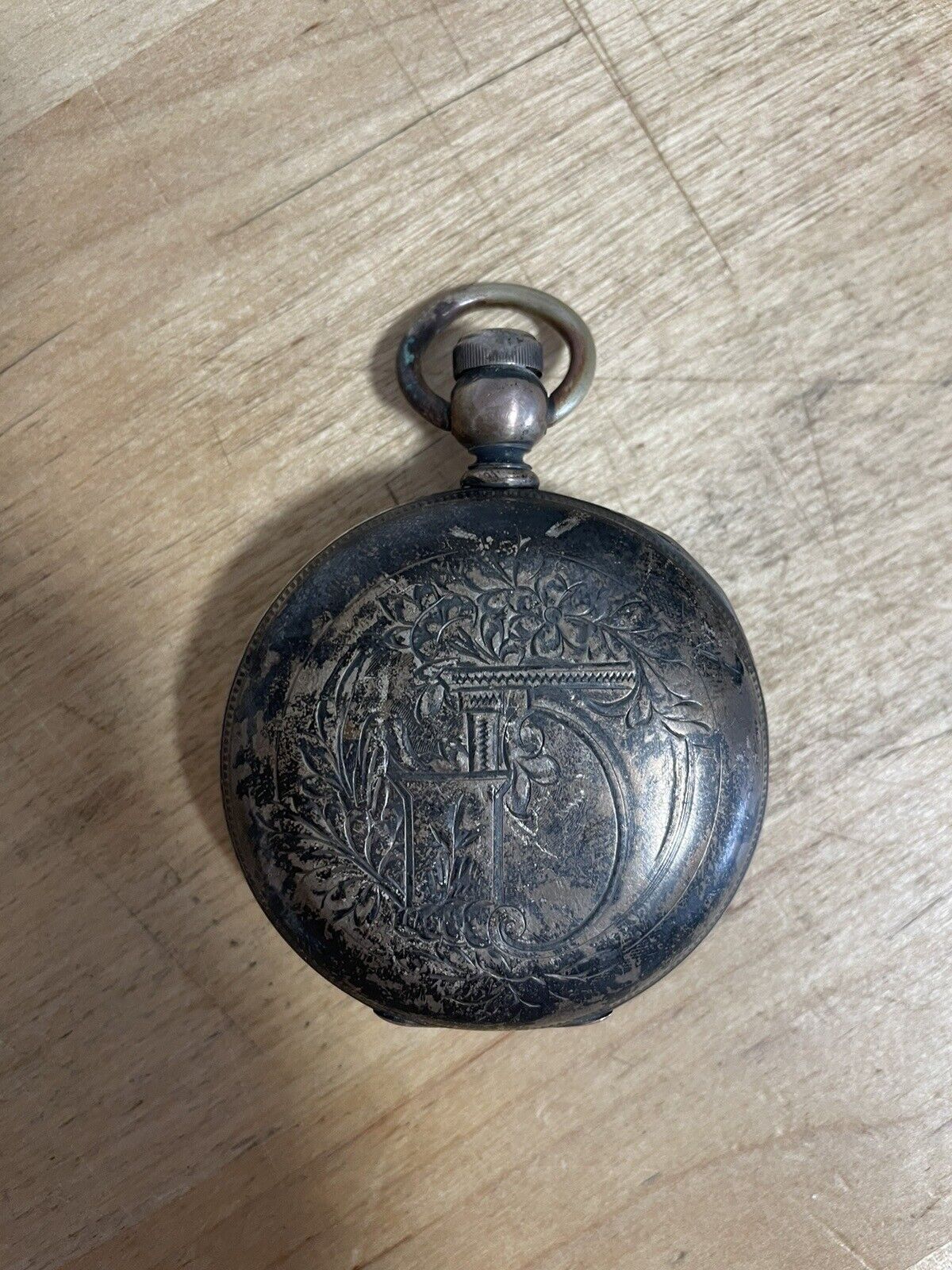 Antique 1800s Rockford Watch Co Size 18s Model 1 9J Pocket Watch Dueber Coin Cas