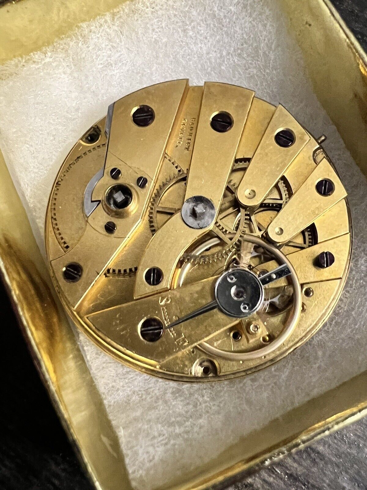 JJ Badollet movement size 8 early 1800s 