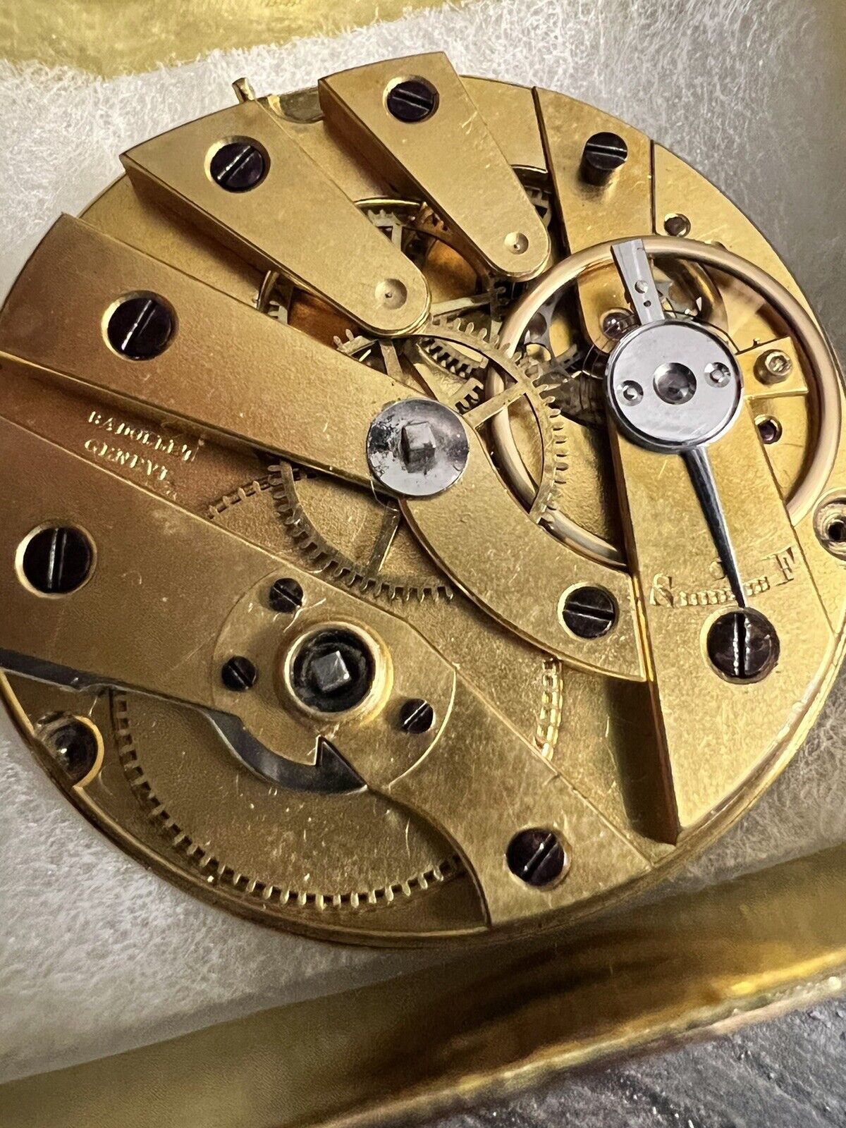 JJ Badollet movement size 8 early 1800s 