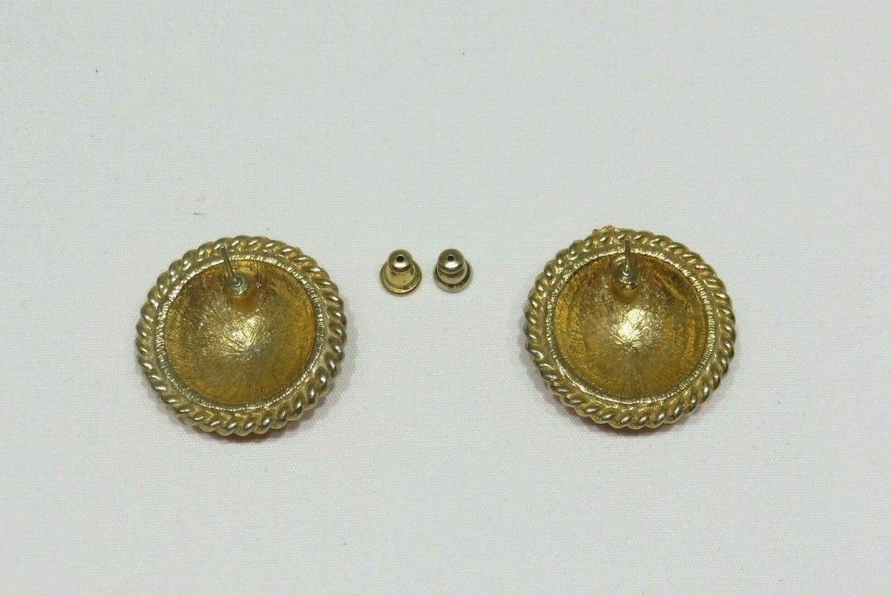 Vintage Ships Ahoy Anchor 1800's Style Enamel Earrings Lot 634 lisasfinds