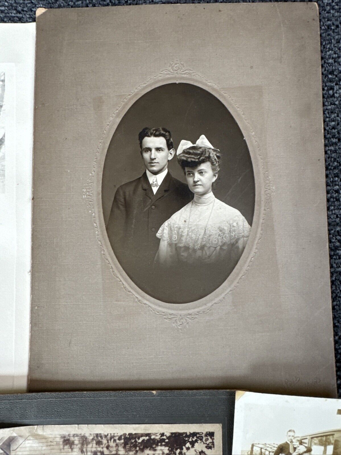 Lot/33 Old Photographs Antique Vintage Black & White Photos 1800’s, ‘54, ‘64 Etc