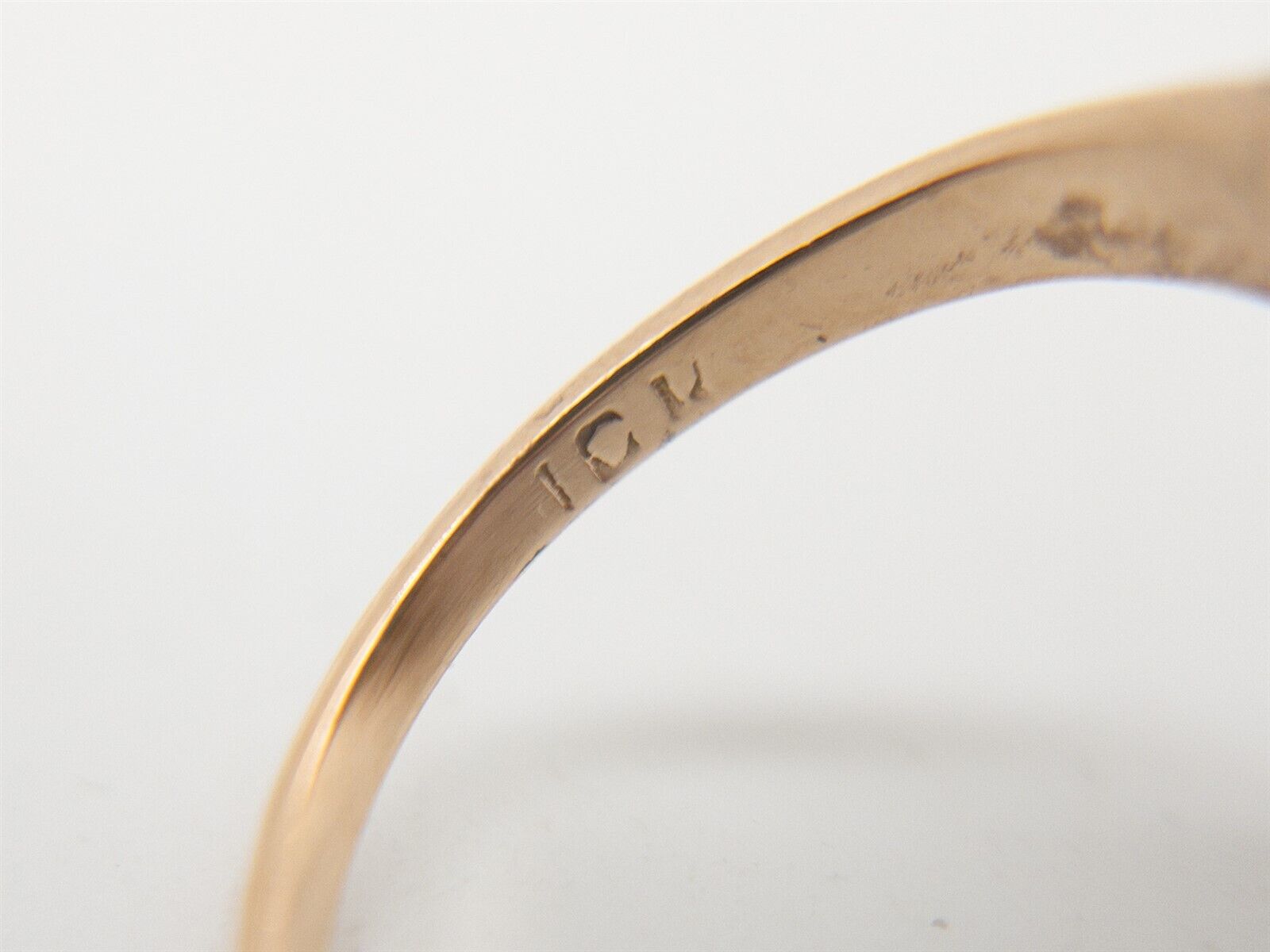 Antique Edwardian 1900s 4ct Natural Turquoise 10k Yellow Gold Ring RARE