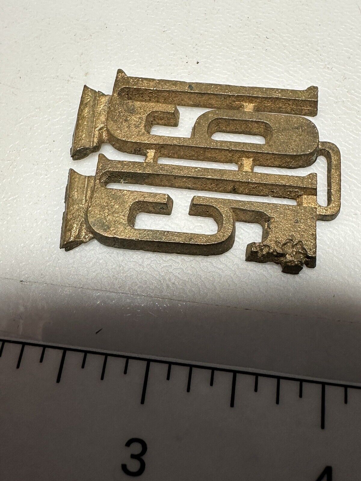 Vintage 1915 Year Date Numbers History Time Early 1900s Metal Watch Fob