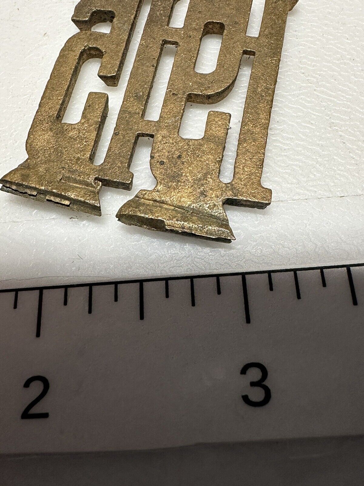 Vintage 1915 Year Date Numbers History Time Early 1900s Metal Watch Fob