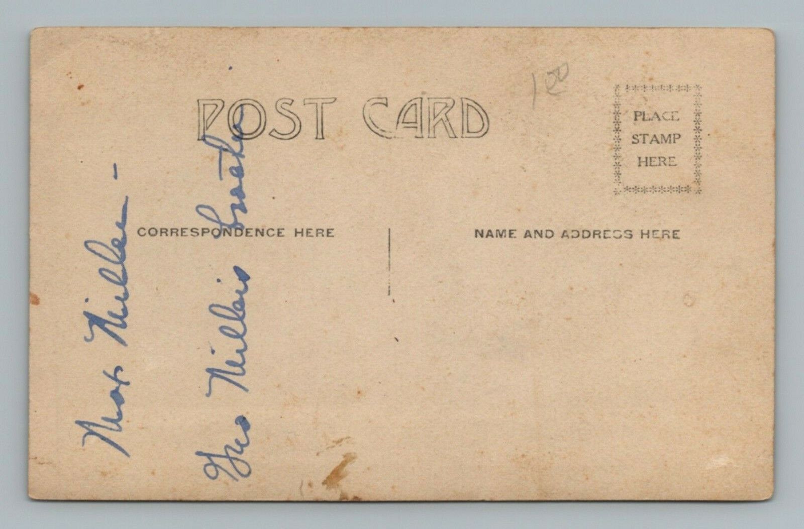 1900s 1910s Man Sitting in Chair Pocket Watch RPPC Real Photo Vintage Postcard