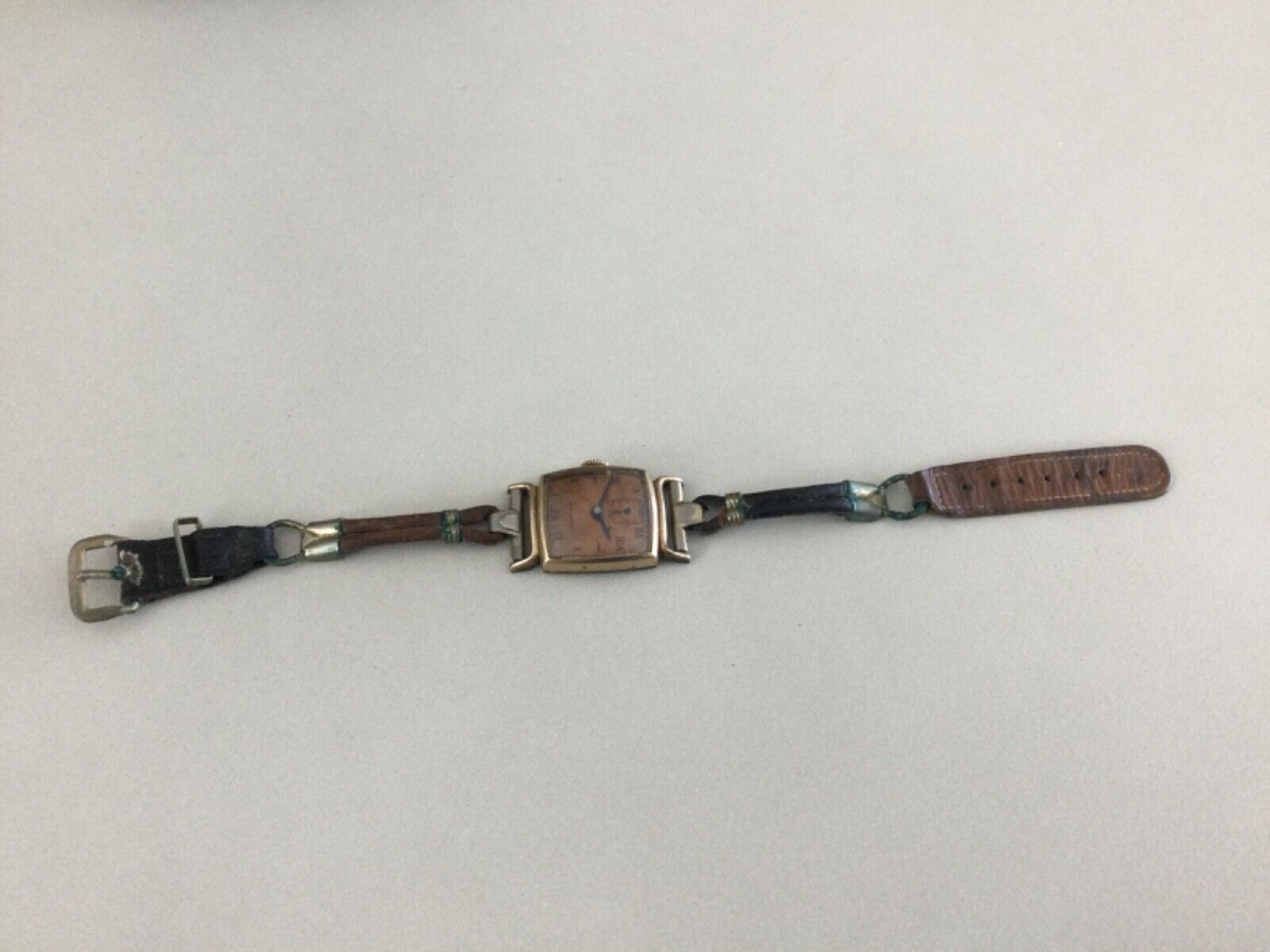 Estate Rare Gotham 10k Gold Filled Manual Wind Man's Watch 1900's