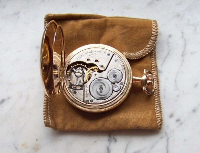 Early 1900's Elgin 16 Size U. S. Navy Pocket Watch