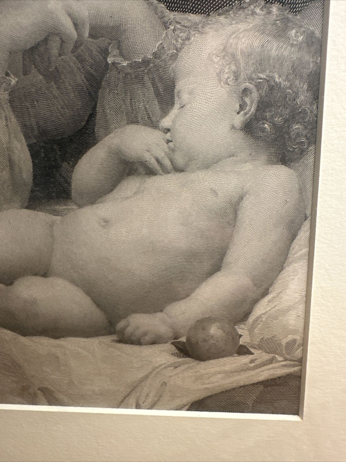 Outstanding 1900s BOUGUEREAU Engraving “Watch And Ward” New York D Appleton