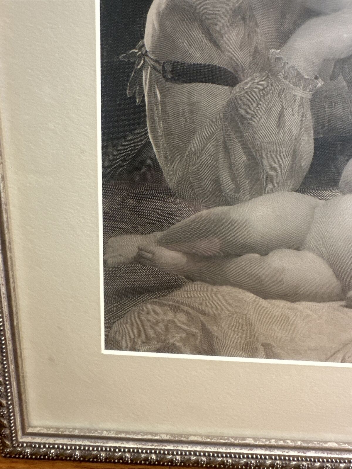 Outstanding 1900s BOUGUEREAU Engraving “Watch And Ward” New York D Appleton