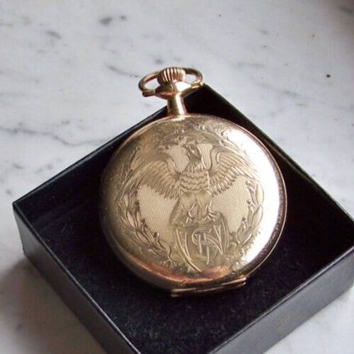 Early 1900's Elgin 16 Size U. S. Navy Pocket Watch