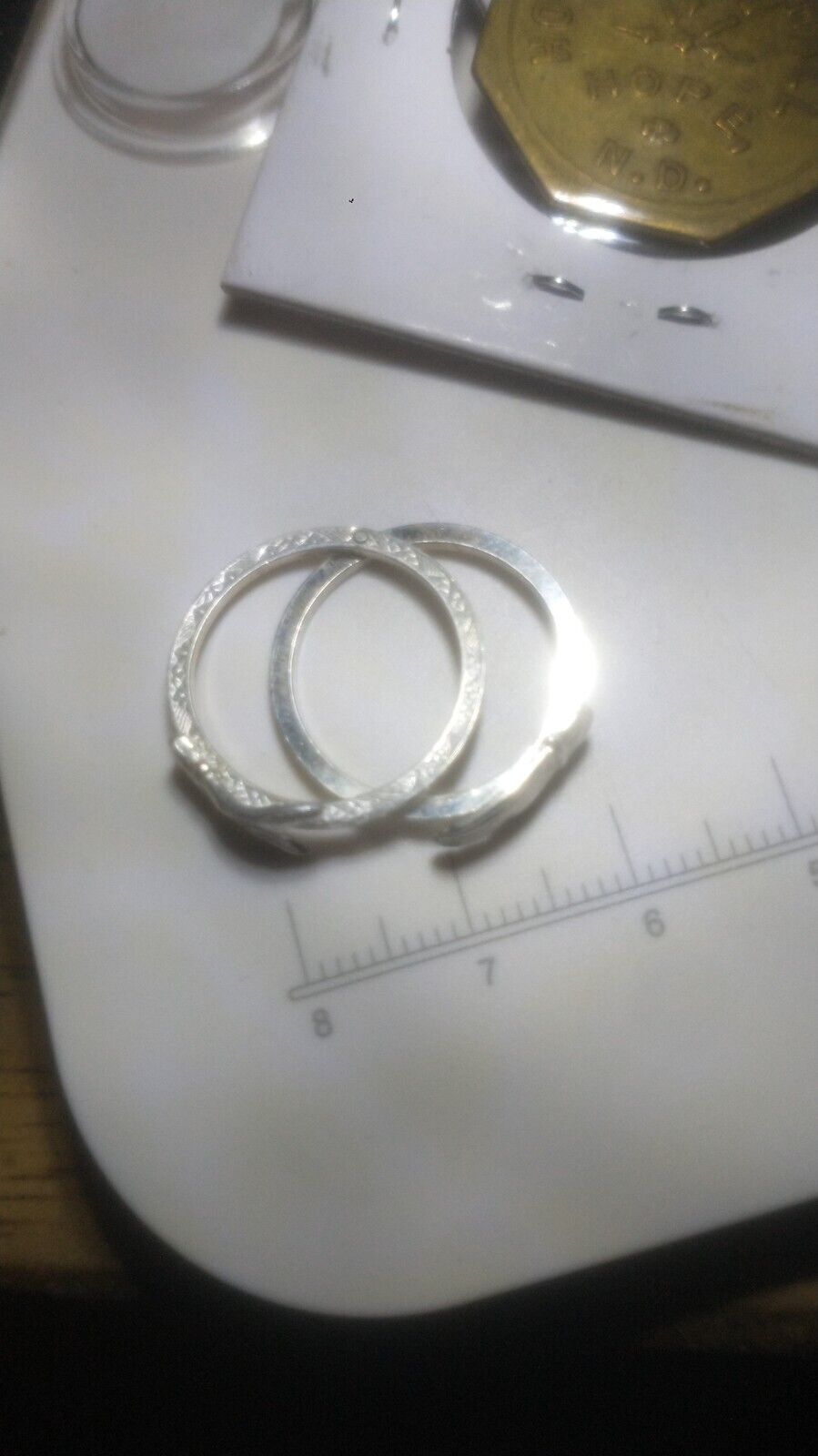 Late 1800's Early 1900's Rare Vintage sterling silver ring 925 for women