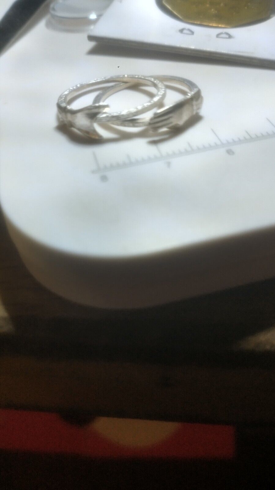 Late 1800's Early 1900's Rare Vintage sterling silver ring 925 for women