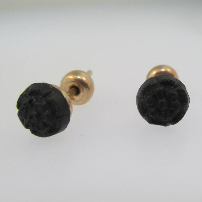 Vintage Late 1800's Gold Filled Earrings