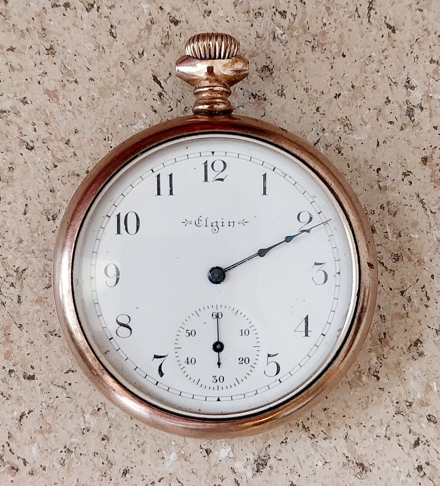 Antique Elgin Pocket Watch Circa 1800s NEEDS REPAIR PARTS 8613246 