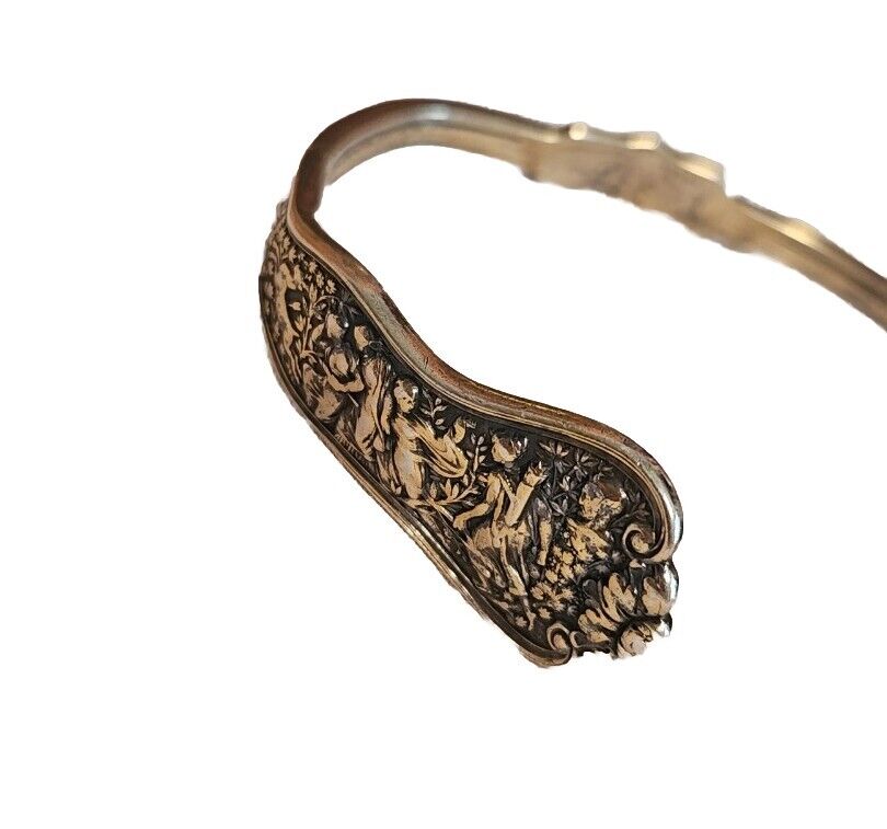 Antique Sterling Silver Spoon Braclet 1800s