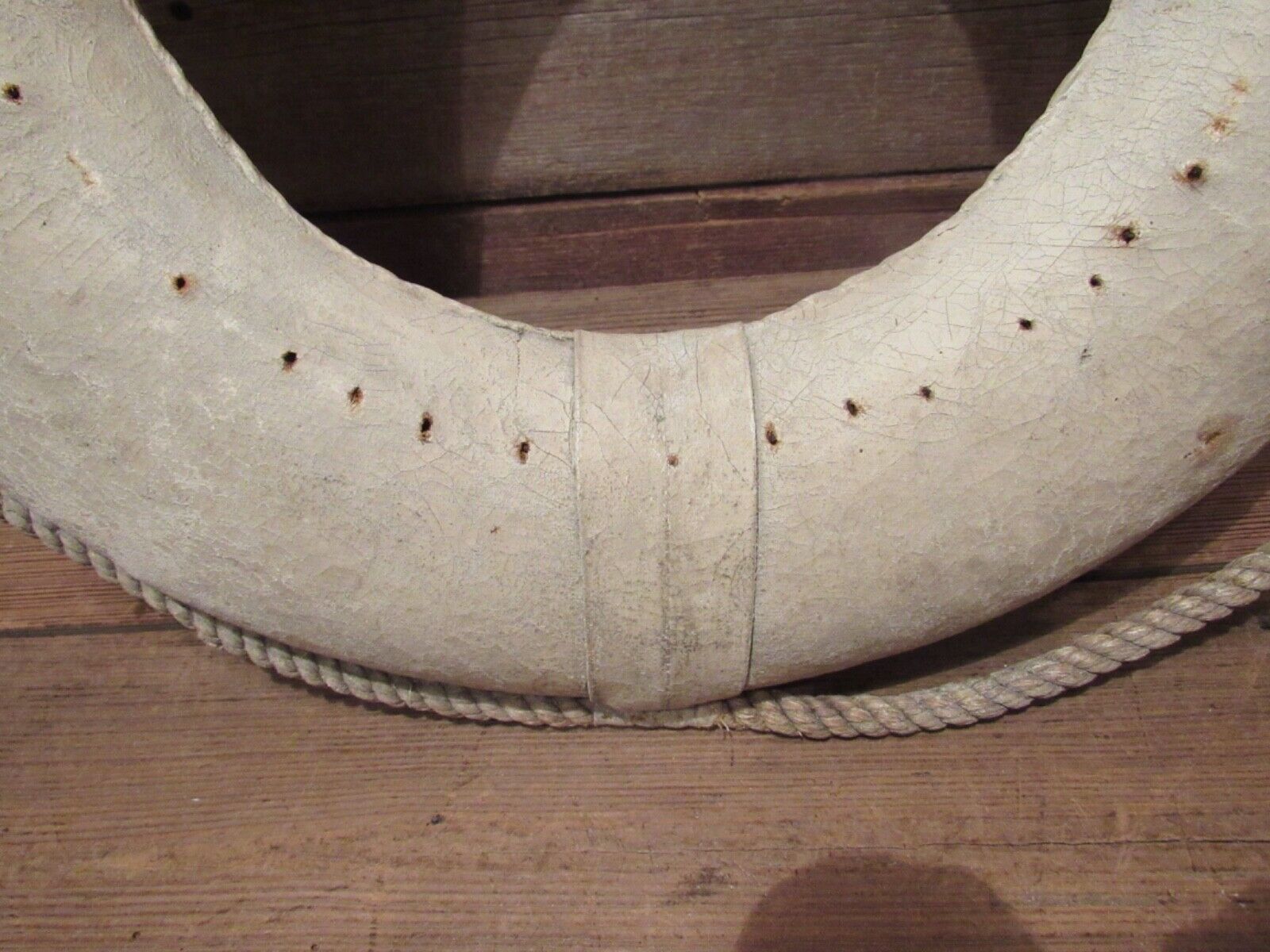 Antique Vintage Early 1900's FRANCES MII Life Preserver Ring Bouy Boat Ship