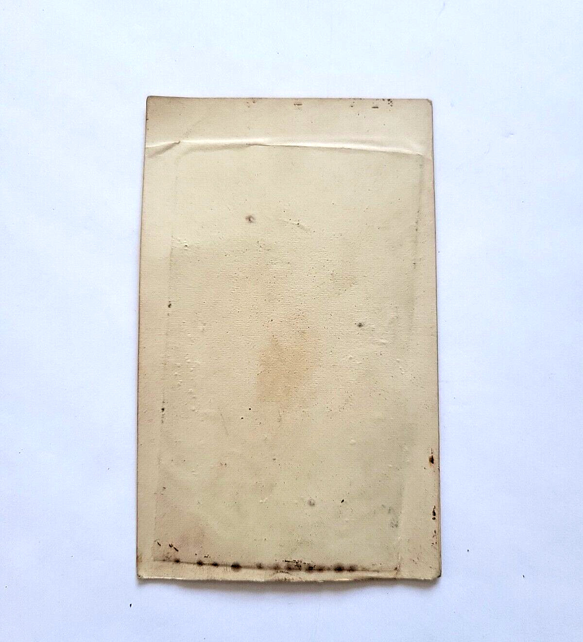 Woman Bib Style Scarf & Bow 1800s Ferreotype Orig Photo TinType Civil War Era