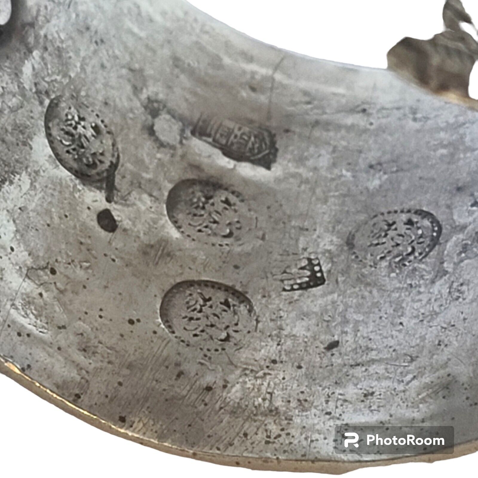 Large Early 1900s berber Bedouin north african 900 silver ethnic bracelet 250gr
