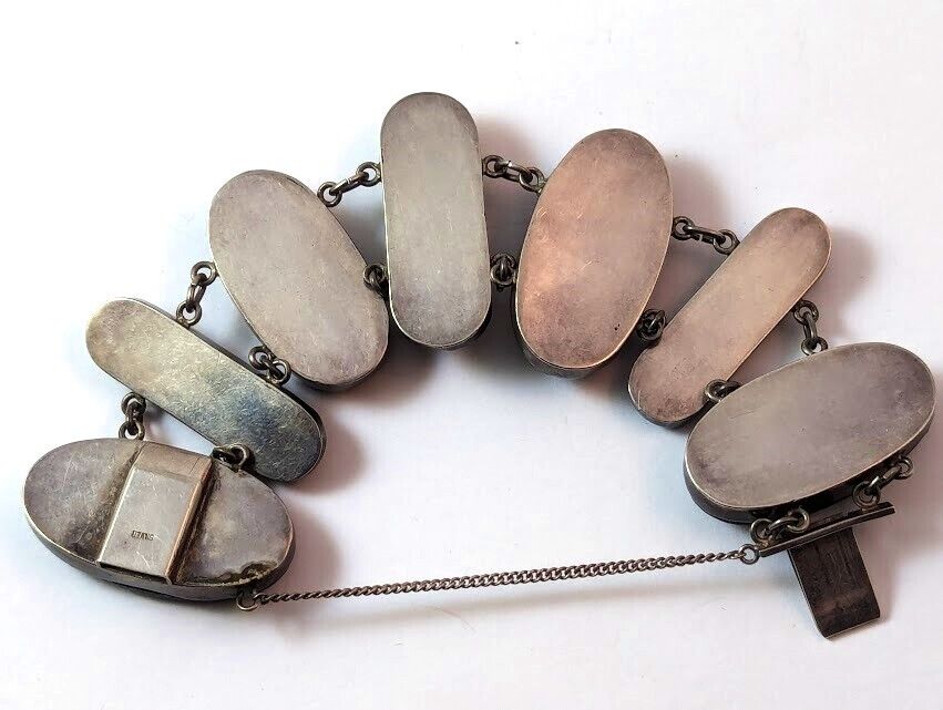 Antique Shakudo Bracelet, 1900's, Vintage Jewelry