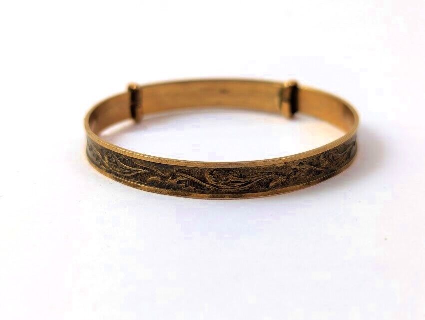 Victorian Gold-Filled Child's Bracelet, 1900's, Vintage Jewelry