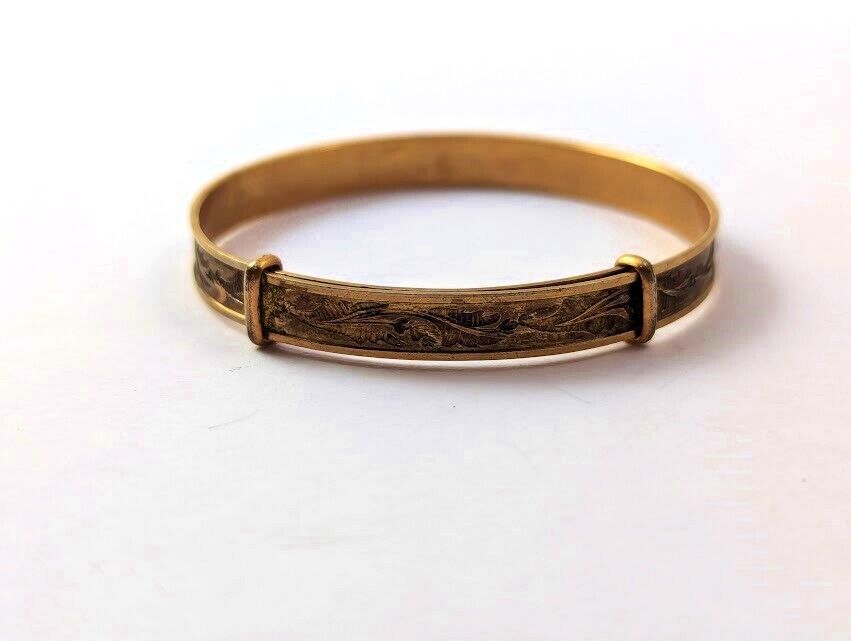 Victorian Gold-Filled Child's Bracelet, 1900's, Vintage Jewelry