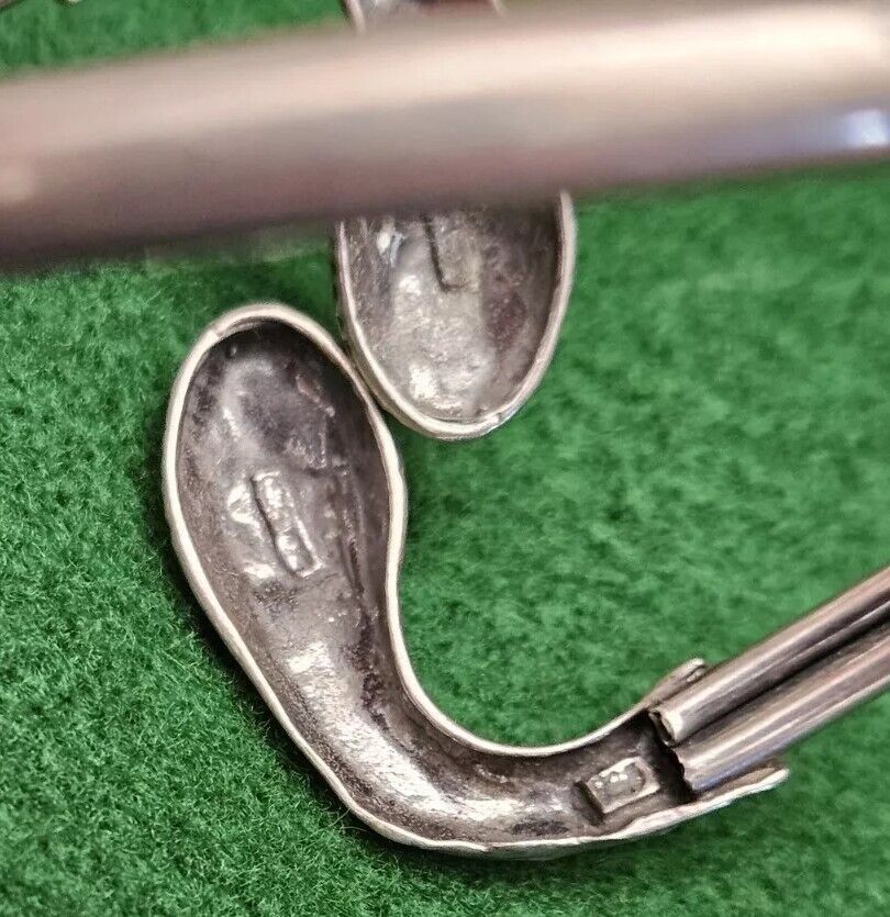 Early 1900s Vintage Mythical Snake Head Bangle Cuff Bracelet Sterling Silver 925