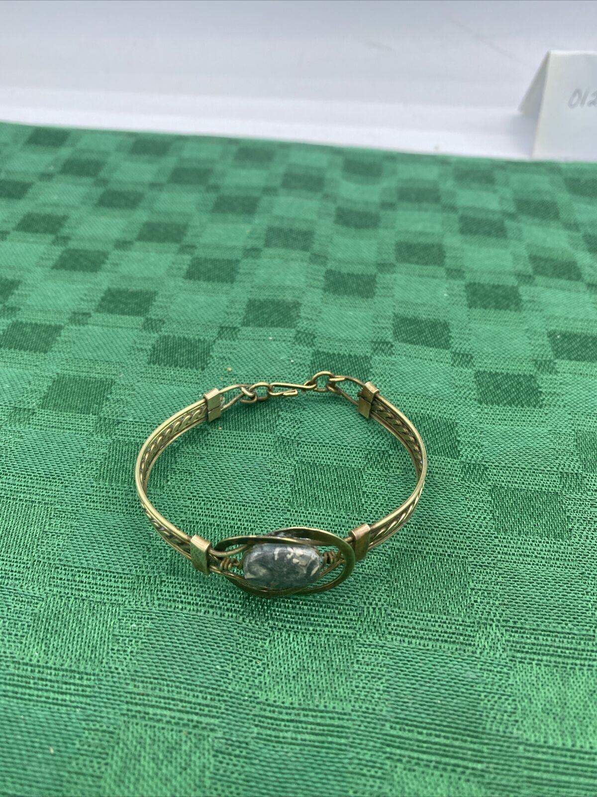 ✨Vintage Early 1900’s Man made Egyptian Revival Jewelry Brass Bracelet