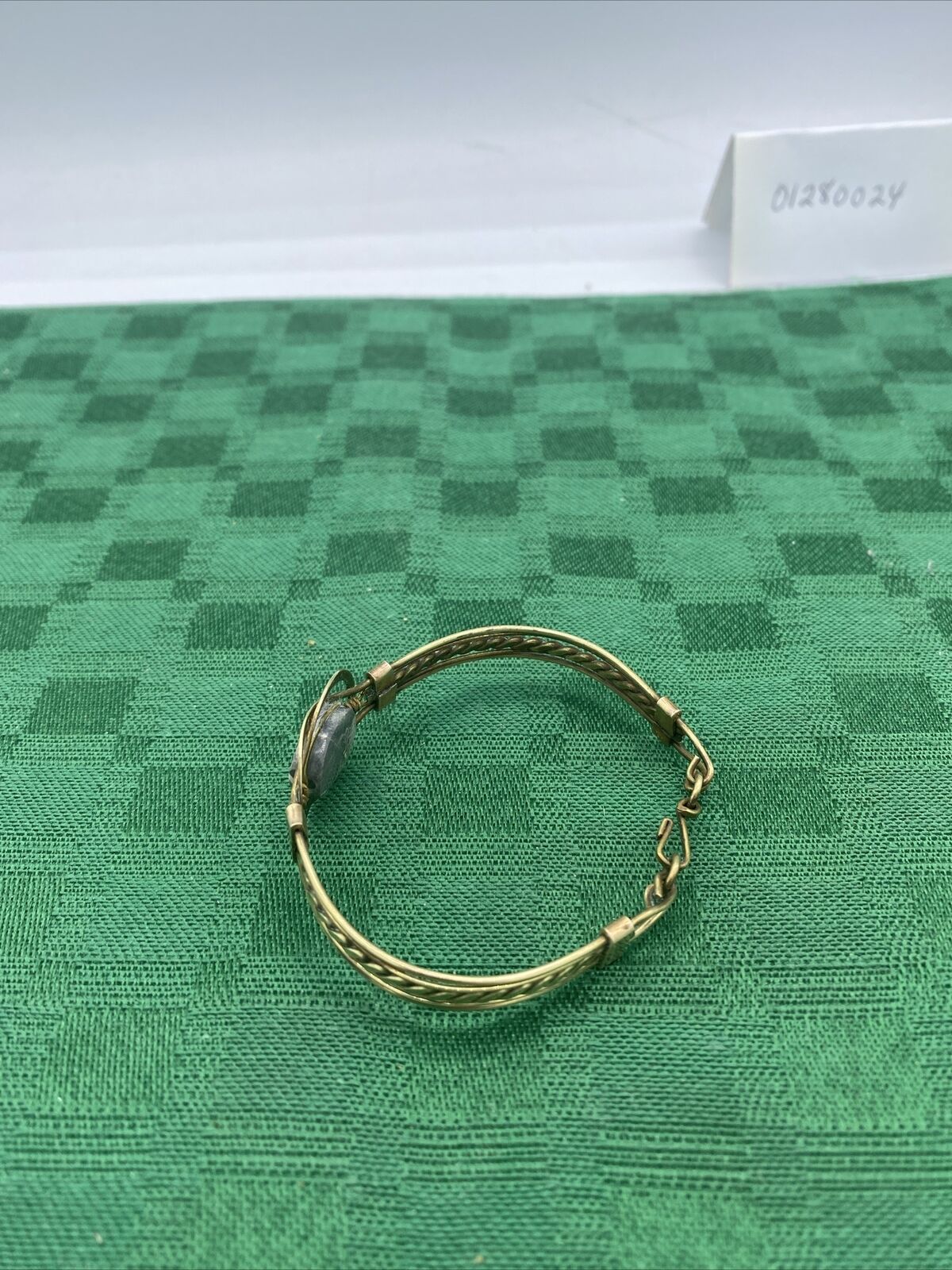 ✨Vintage Early 1900’s Man made Egyptian Revival Jewelry Brass Bracelet