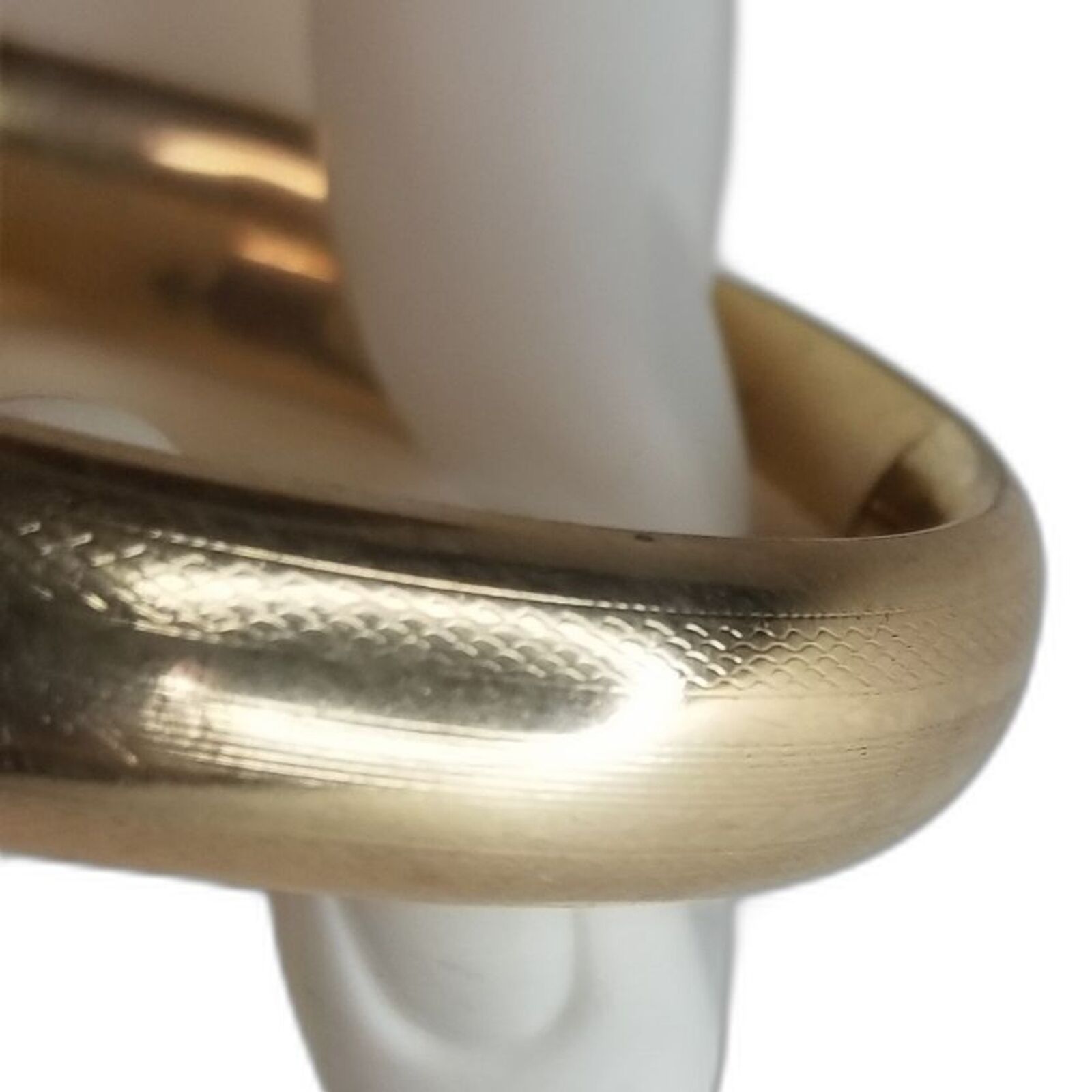 1900s Antique Etched Hidden Clasp Bangle Bracelet Gold Filled Signed H & H