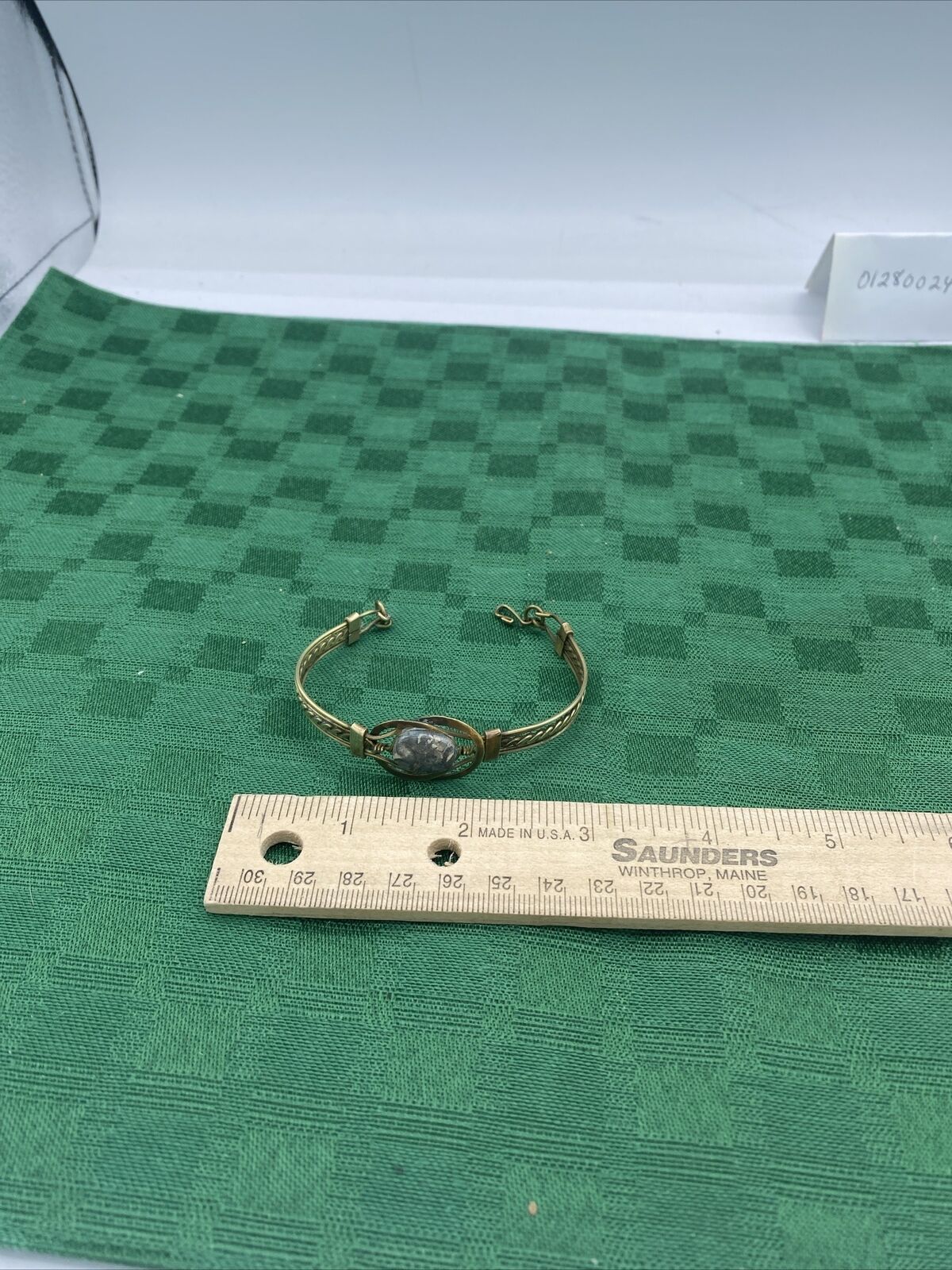 ✨Vintage Early 1900’s Man made Egyptian Revival Jewelry Brass Bracelet