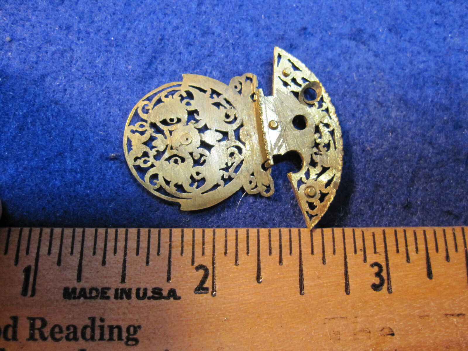 early to mid 1700s 18th century fancy pocket watch verge fusee balance cock