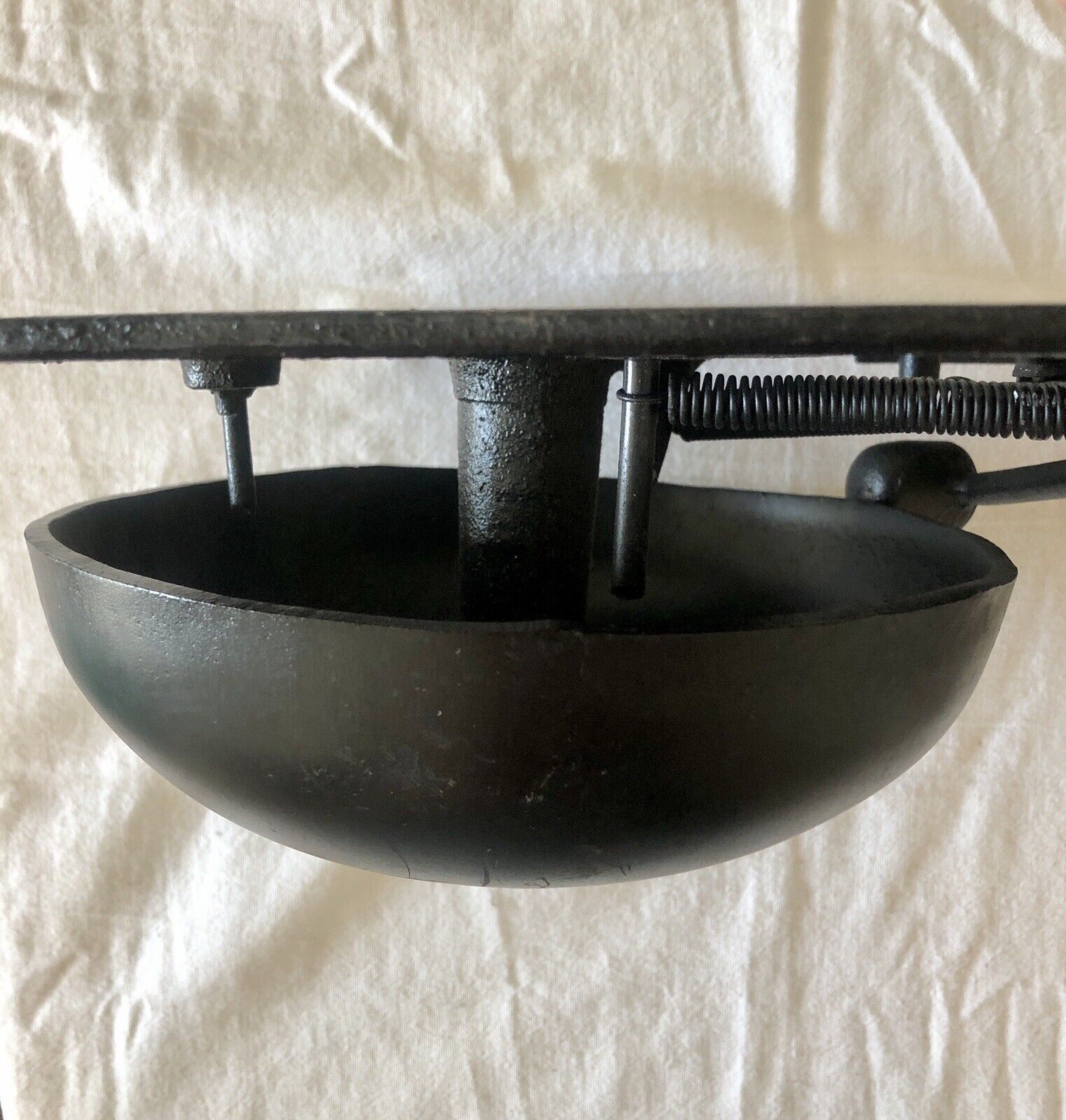 Antique 1800’s Trolley Bell Made By P. Wall Co Boxing Ring Side 7.5” Great Sound