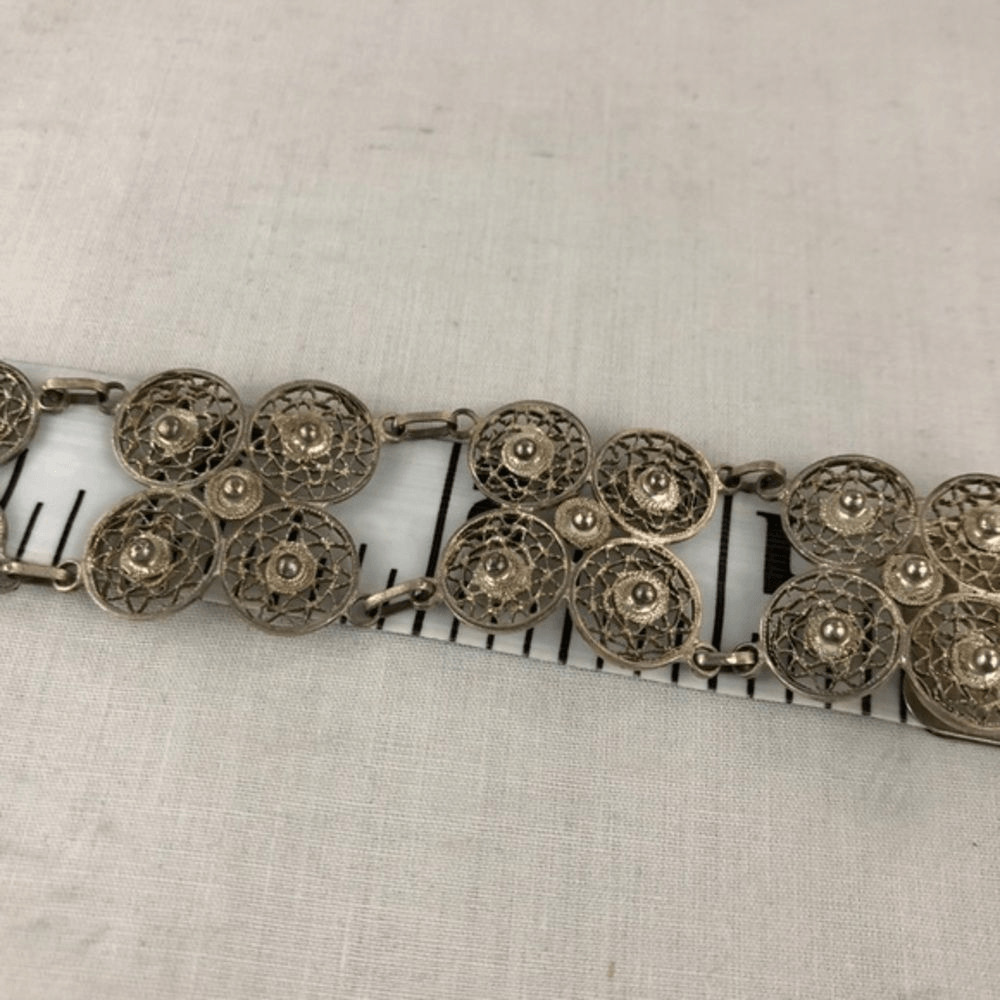 Stunning antique 1900’s Cannetille link bracelet