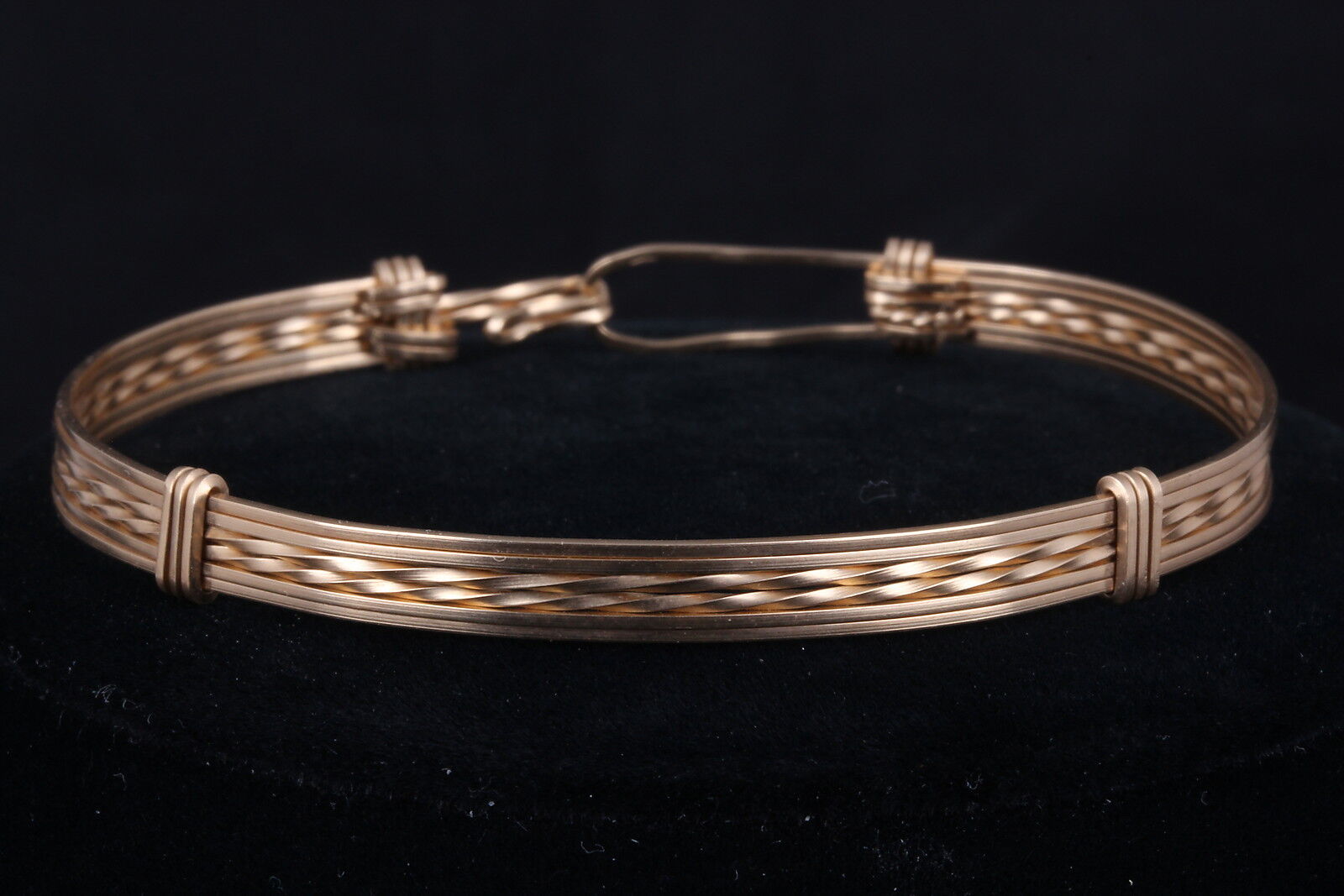 ANTIQUE EARLY 1900'S DESIGNED GOLD PLATED BRACELET FASHION 8364