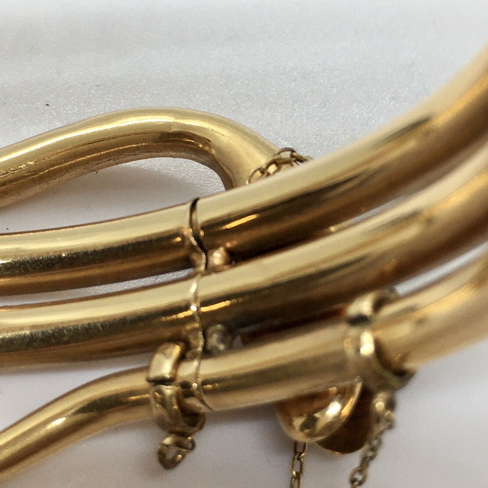Edwardian Diamond Emerald Bangle Snake Bracelet Silver 14K Gold American  1900s