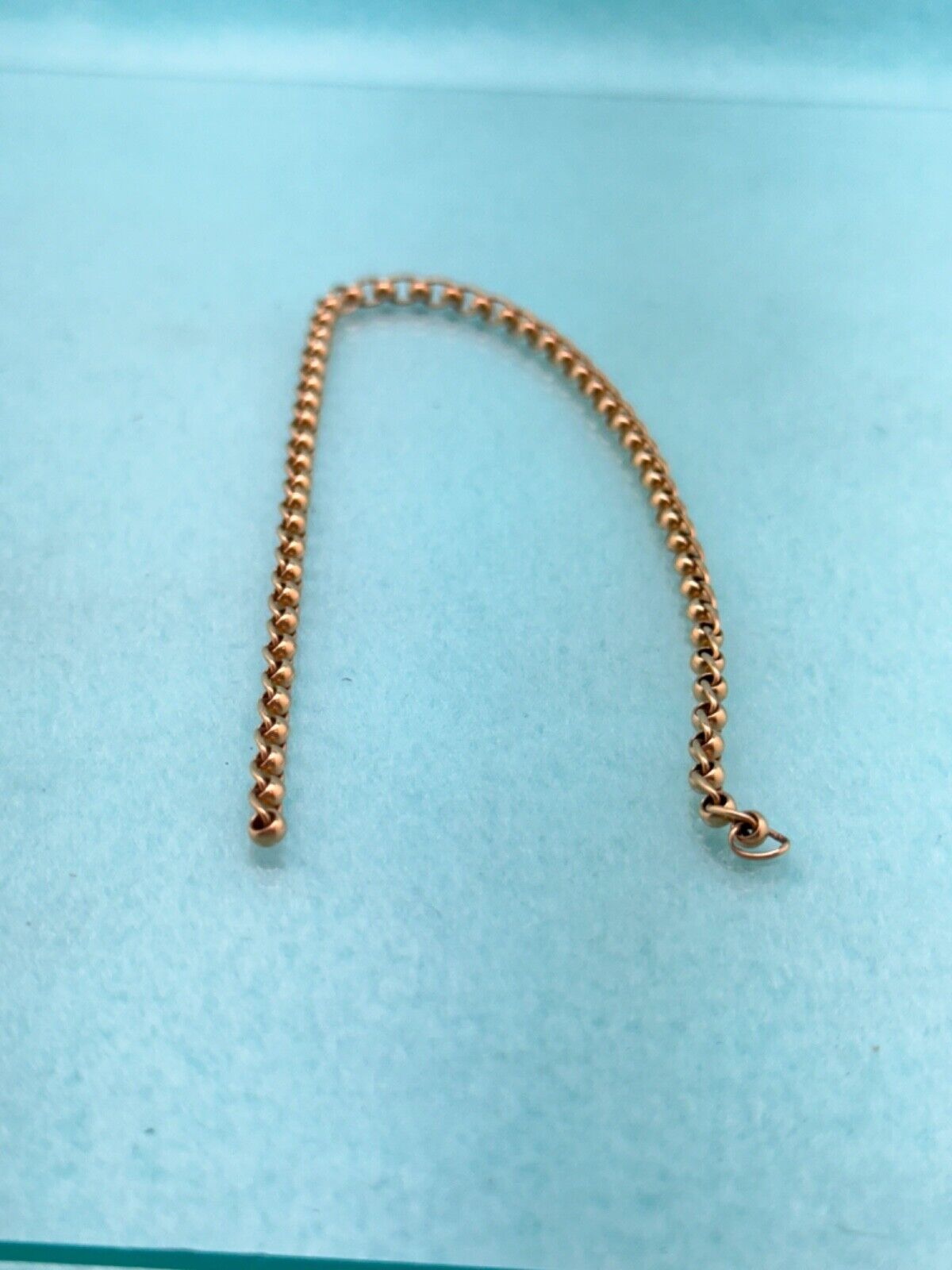 Antique - Early 1900's Beautiful Pocket Watch Chain Bracelet Chain - 5 grams