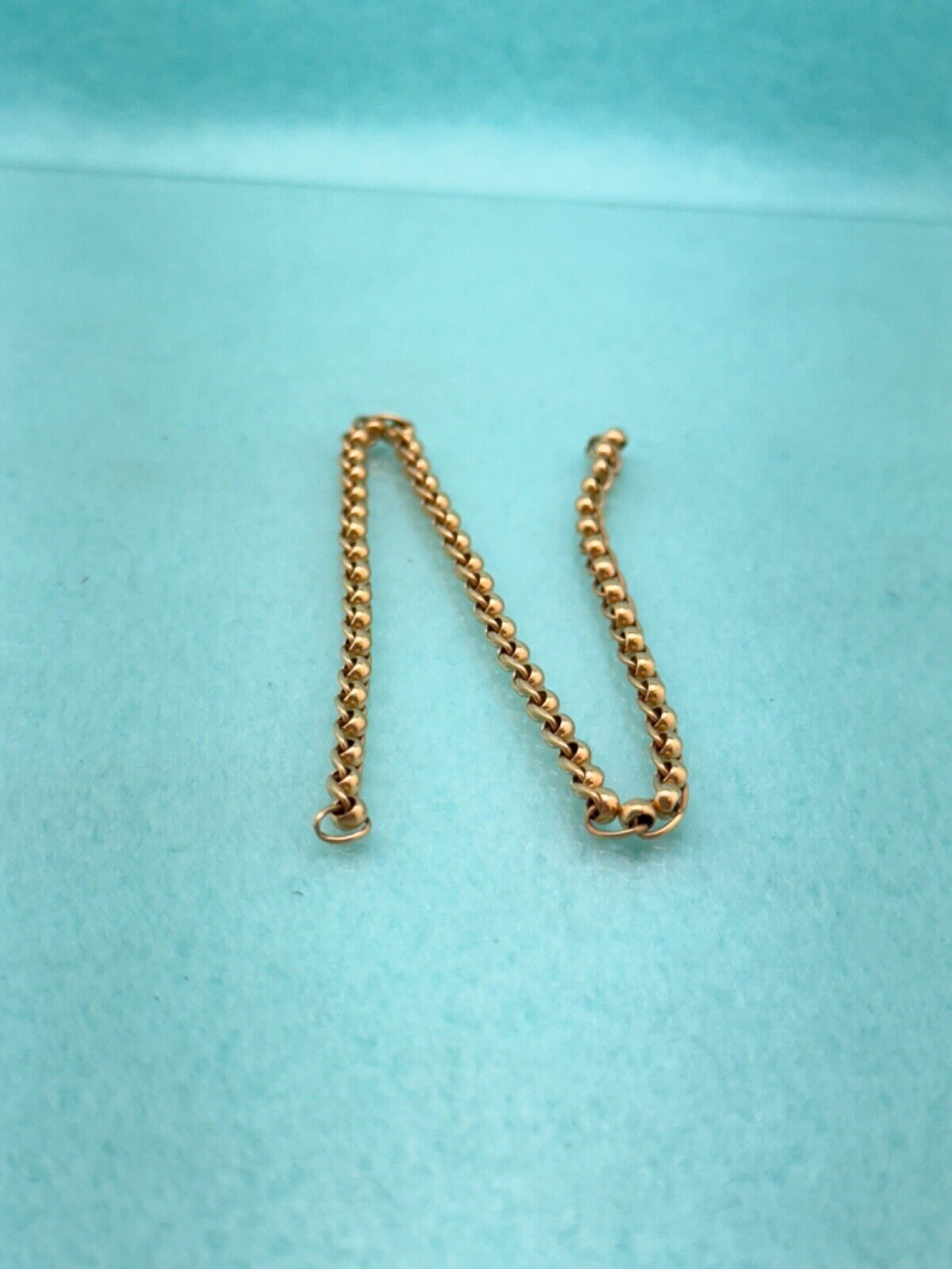 Antique - Early 1900's Beautiful Pocket Watch Chain Bracelet Chain - 5 grams