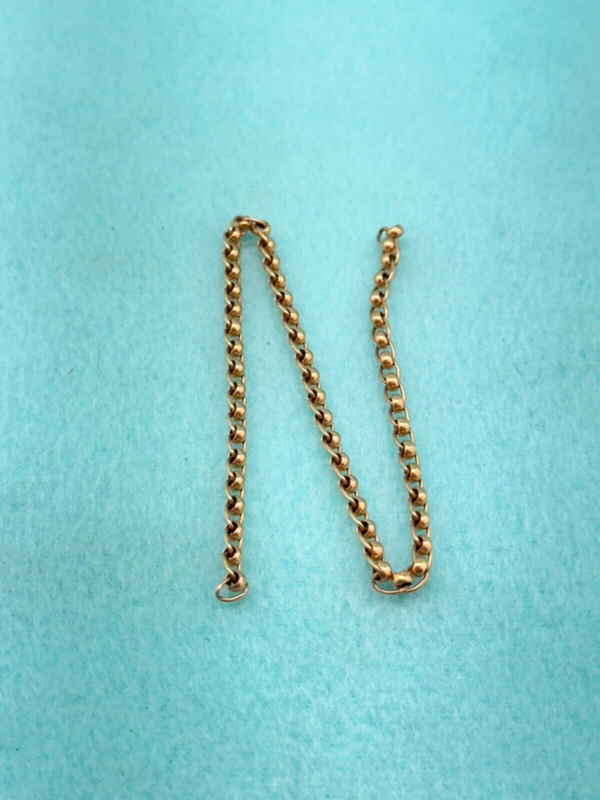 Antique - Early 1900's Beautiful Pocket Watch Chain Bracelet Chain - 5 grams