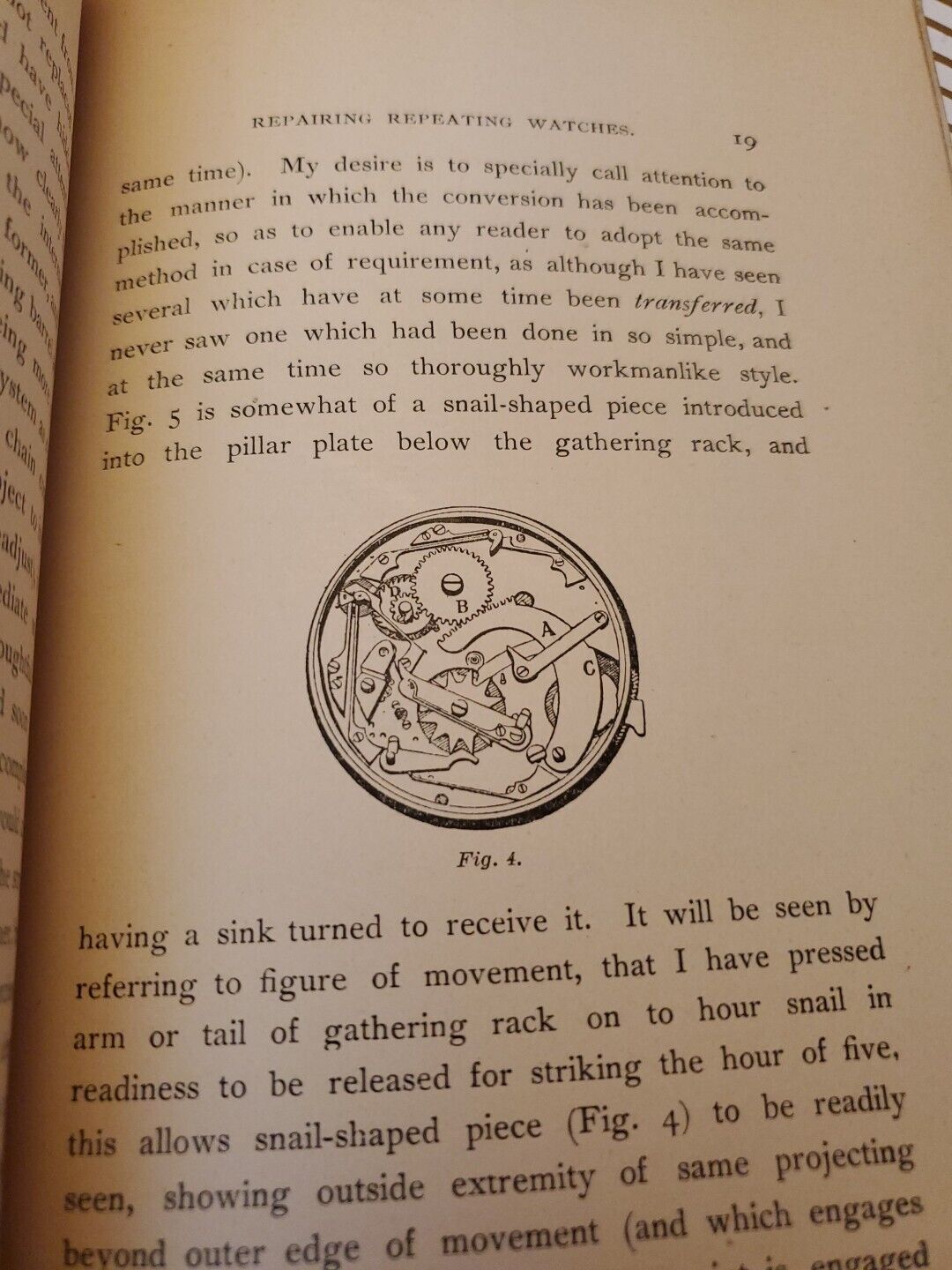 1900s Repairing Repeating Watches C T Etchells Illustrated VTG RARE