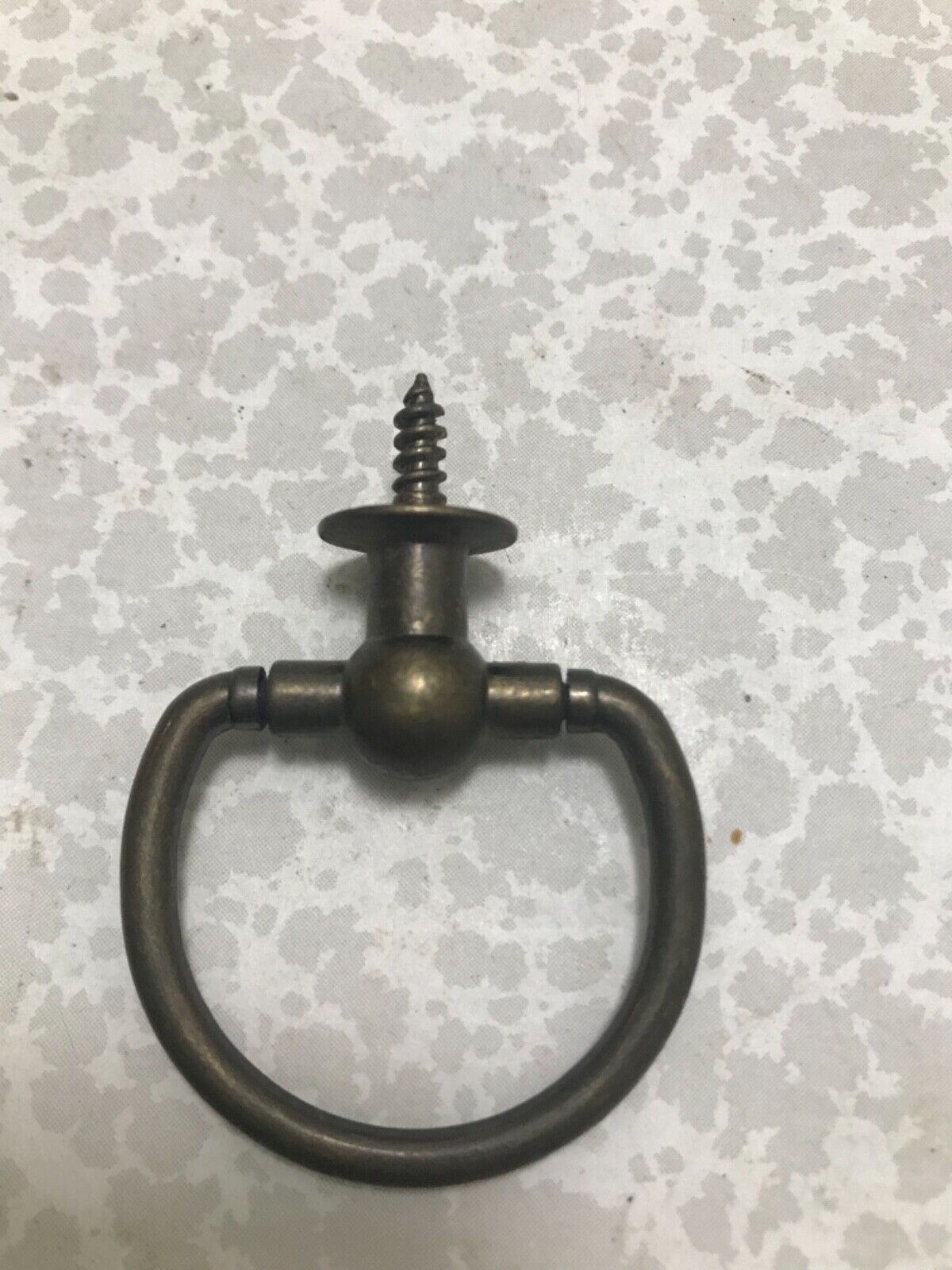 NICE 18th Century CHIPPENDALE  Period Reproduction DROP RING PULL AMERICANA!