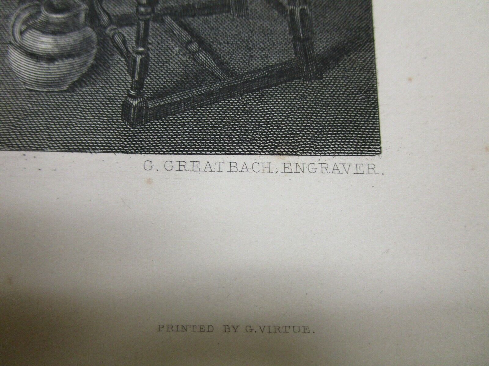 1800s Etchings Engraving - The Raffle For The Watch by W. Bird & G. Greatbach 