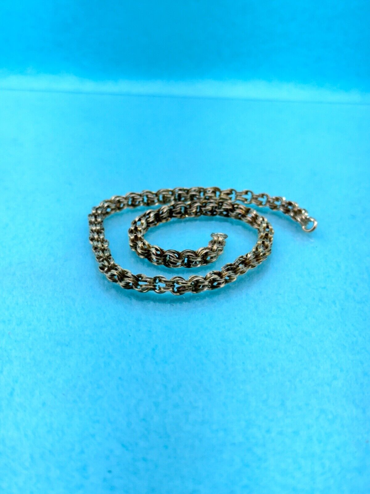 Antique - Late 1800's Beautiful Pocket Watch Chain Bracelet Chain - 8.4 grams