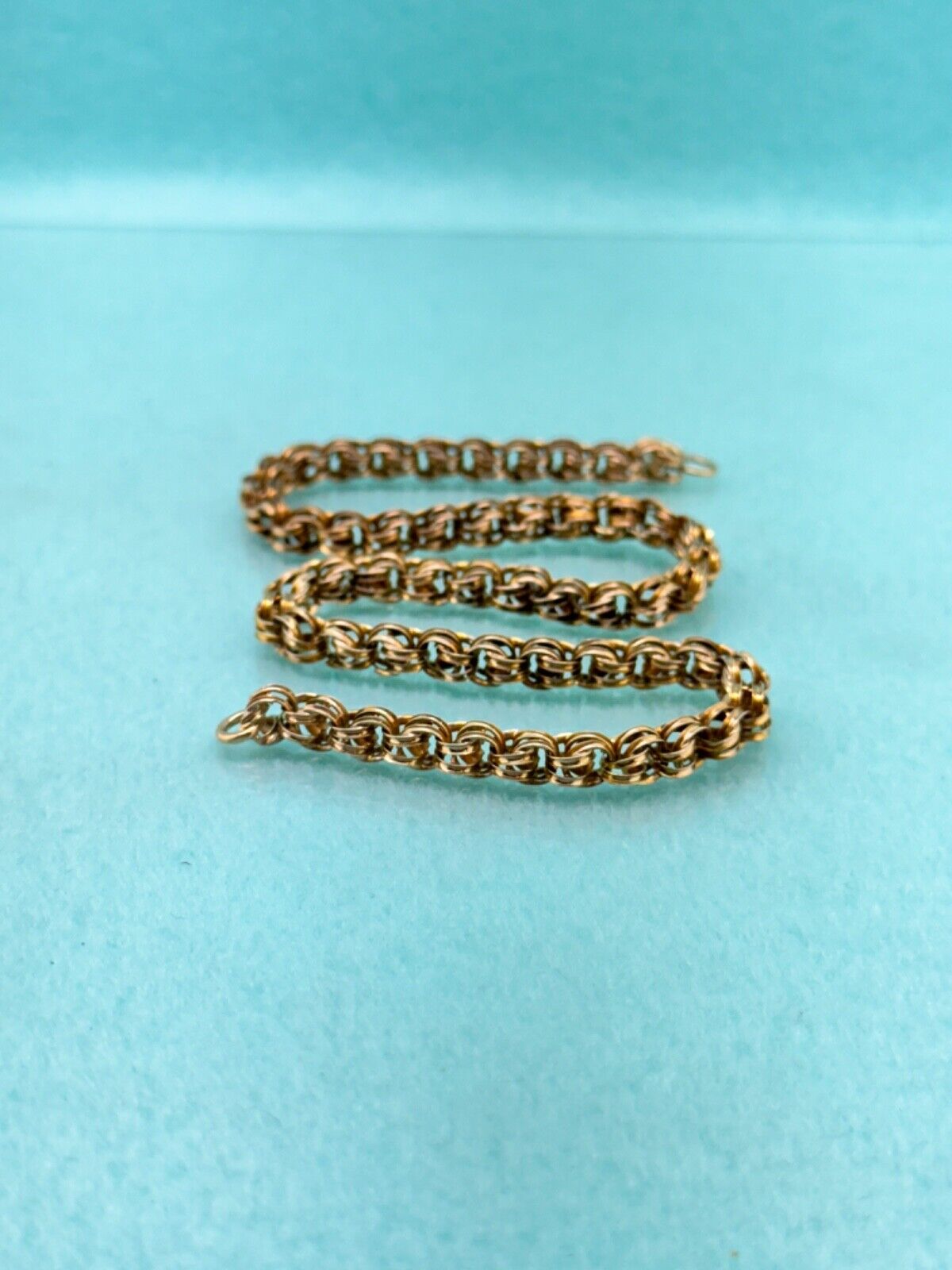 Antique - Late 1800's Beautiful Pocket Watch Chain Bracelet Chain - 8.4 grams