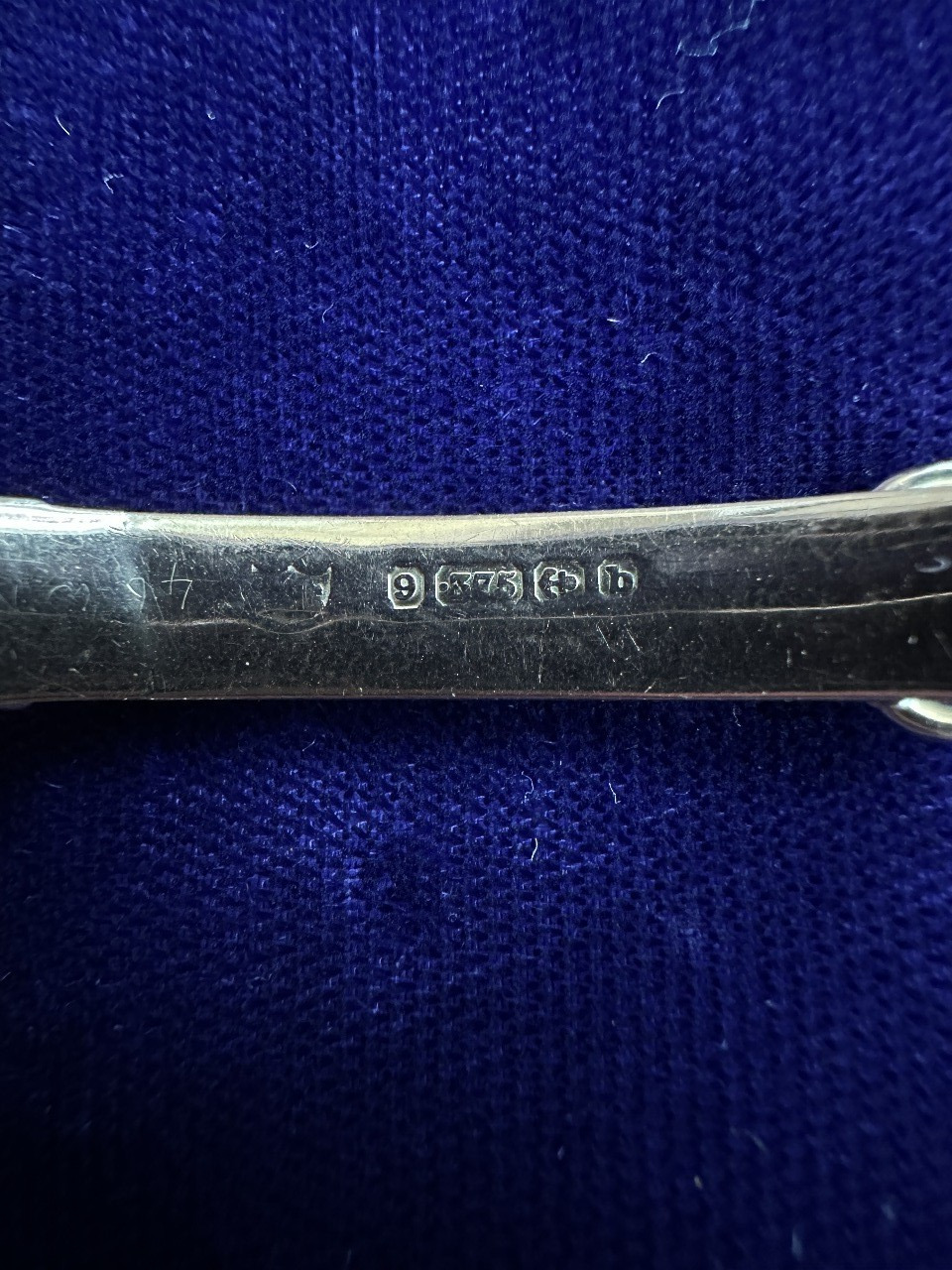 Antique 9K Rose Gold Edwardian Birmingham 1900’s Belt Buckle Bangle Bracelet 7